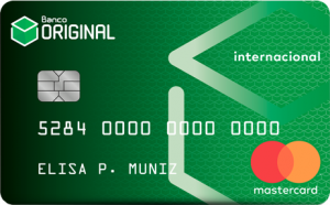 Cartão de crédito Original Internacional