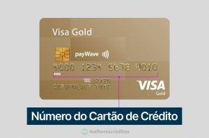 Número do cartão de crédito